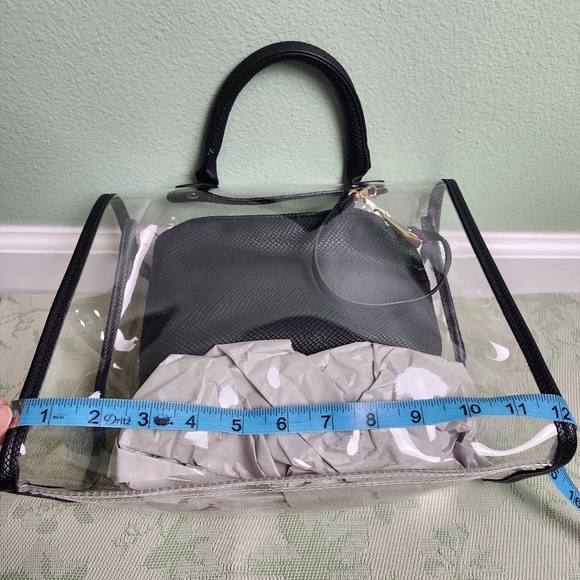 ❗️NWT❗️Rampage Transparent Stadium Handbag with Detachable Multifunction… - Picture 7 of 15
